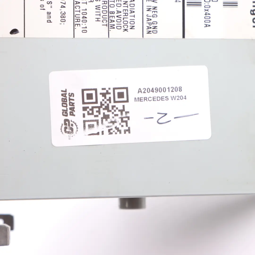 Navigation CD Player Radio Stereo Sat Nav Head Unit A2049006009 to Mercedes W204 with Part number A2049001208 Mercedes W204 Navigation CD Player Radio Stereo Sat Nav Head Unit A2049006009 - SKU A2049001208 - Part number A2049001208