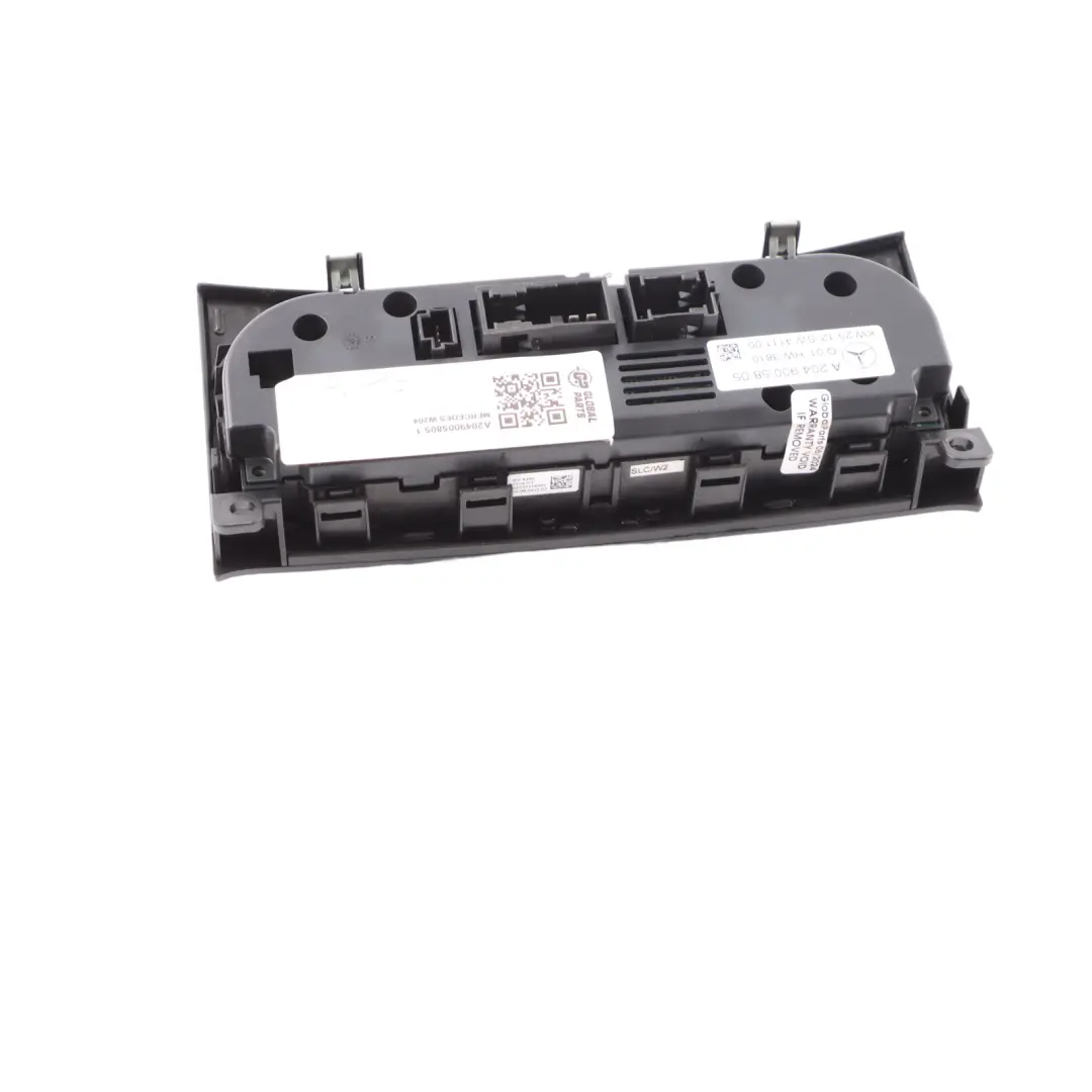 Heater Climate Control Panel Air Con A/C Switch Unit to Mercedes W204 with Part number A2049005805 Mercedes W204 Heater Climate Control Panel Air Con A/C Switch Unit - SKU A2049005805-1 - Part number A2049005805