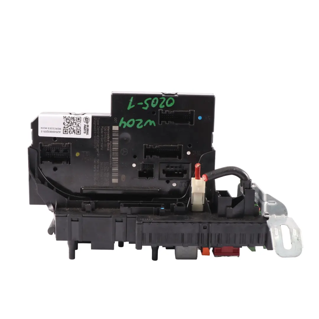 Mercedes W204 Rear SAM Module Fuse Box Relay Control Unit - SKU A2049060205-3 - Part number A2049060205