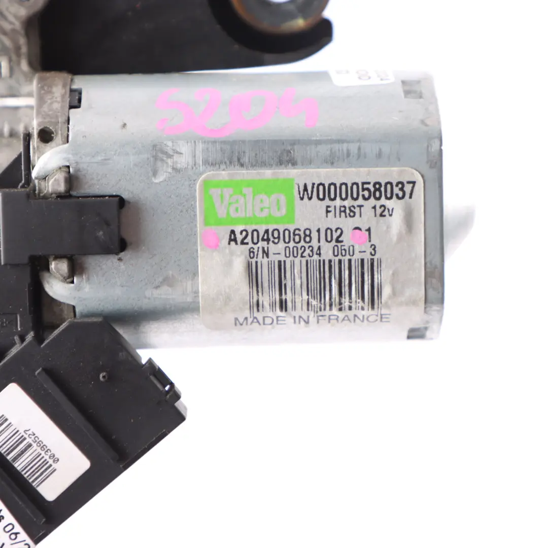 Mercedes S204 Wiper Motor Rear Window Tailgate Actuator - SKU A2049068102 - Part number A2049068102