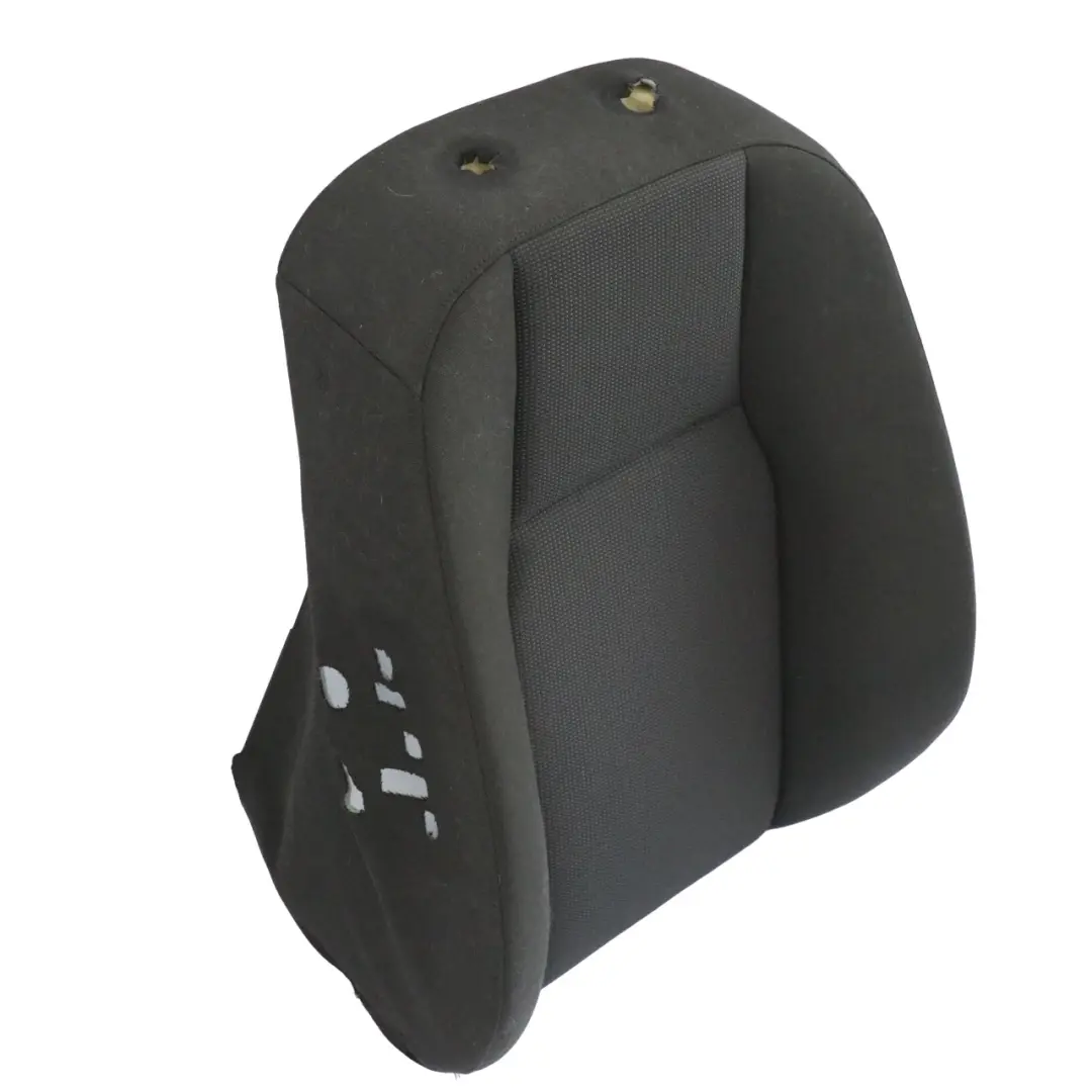 Mercedes W204 Front Seat Backrest Cover Left N/S Covering Cloth Material Black - SKU A2049100347-4 - Part number A2049100347