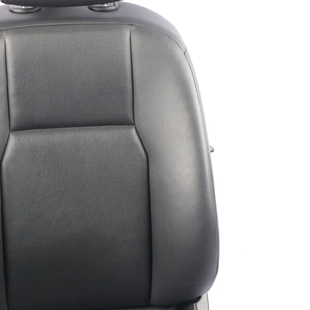 Front Right O/S Seat Black Imitation Leather Interior to Mercedes W204 with Part number A2049100693 Mercedes W204 Front Right O/S Seat Black Imitation Leather Interior - SKU A2049100693-2 - Part number A2049100693