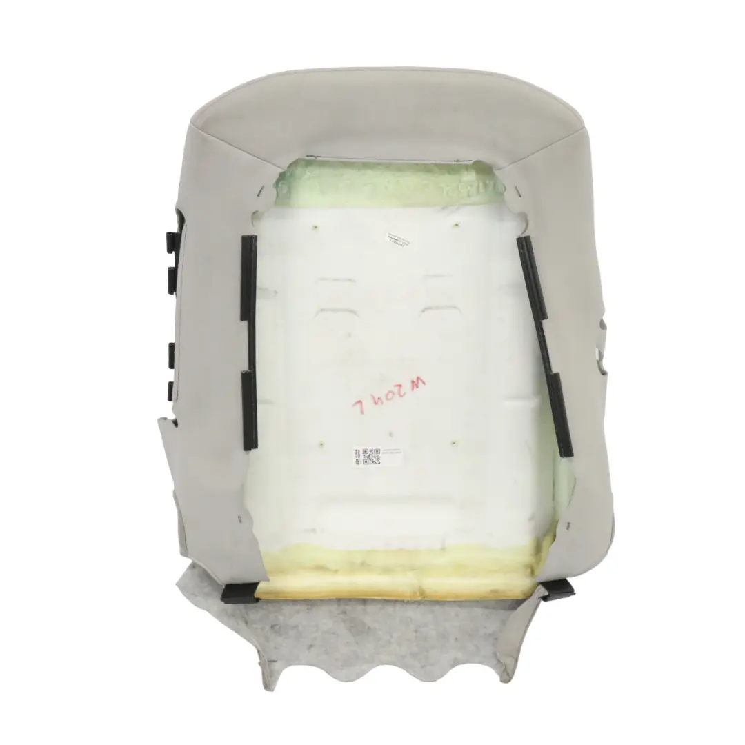 Mercedes W204 Padding Front Seat Backrest Left Cushion Cover Grey - SKU A2049109900 - Part number A2049109900
