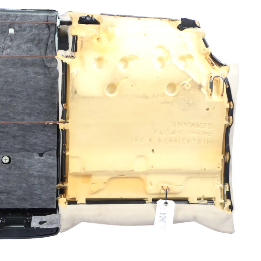 Bench Coupe Couch Sofa Covering Leather Beige to Mercedes C204 Rear Seat with Part number A2049203400 Mercedes C204 Rear Seat Bench Coupe Couch Sofa Covering Leather Beige - SKU A2049203400-4 - Part number A2049203400