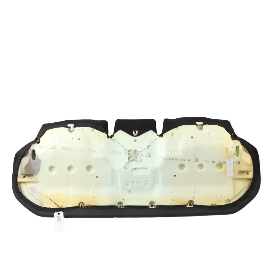 Mercedes W204 Rear Seat Bench Couch Cover Saloon Cloth Fabric Microfibre Black - SKU A2049206401-1 - Part number A2049206401
