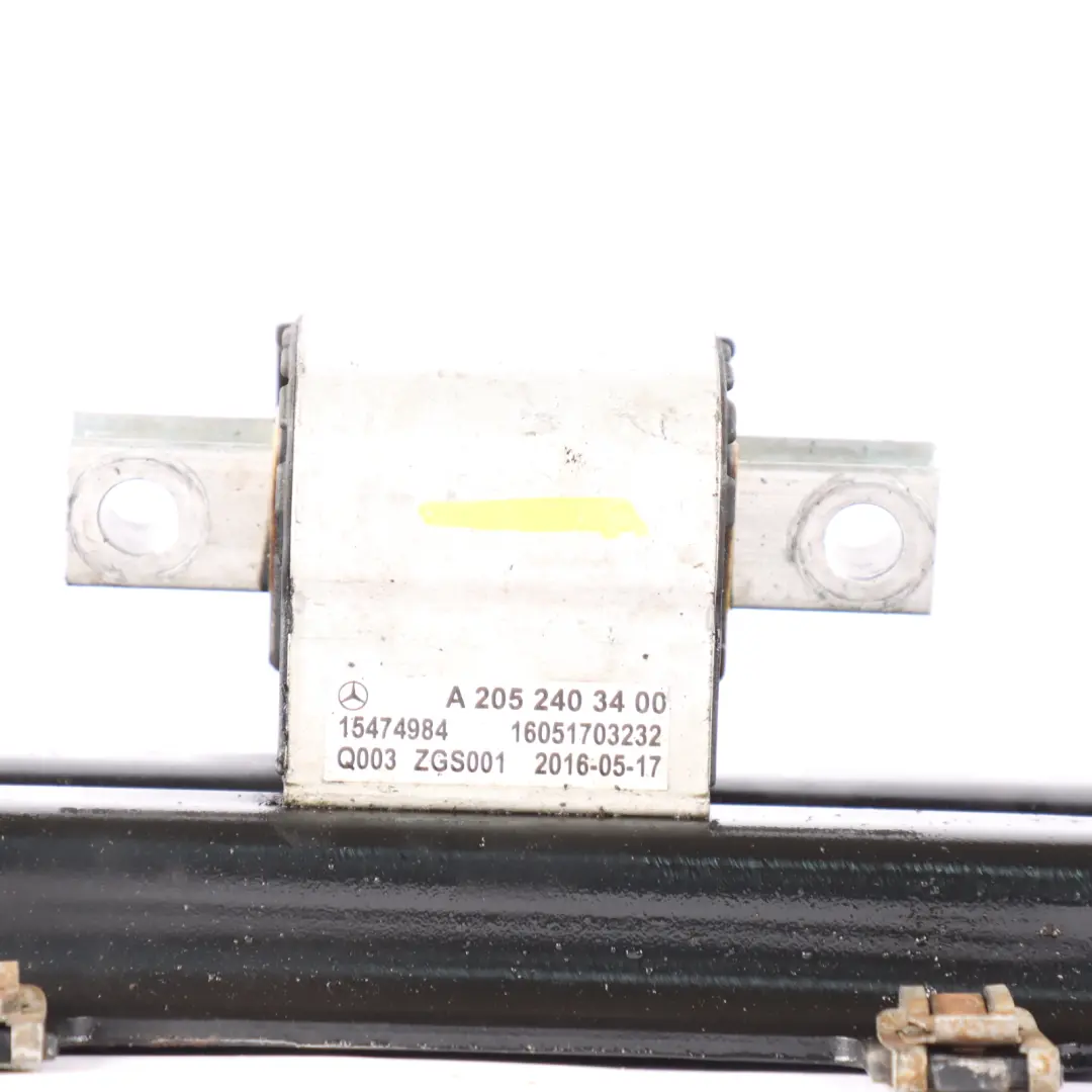 Gearbox Mount Bracket Support Carrier to Mercedes W205 with Part number A2052401202 Mercedes W205 Gearbox Mount Bracket Support Carrier - SKU A2052401202 - Part number A2052401202