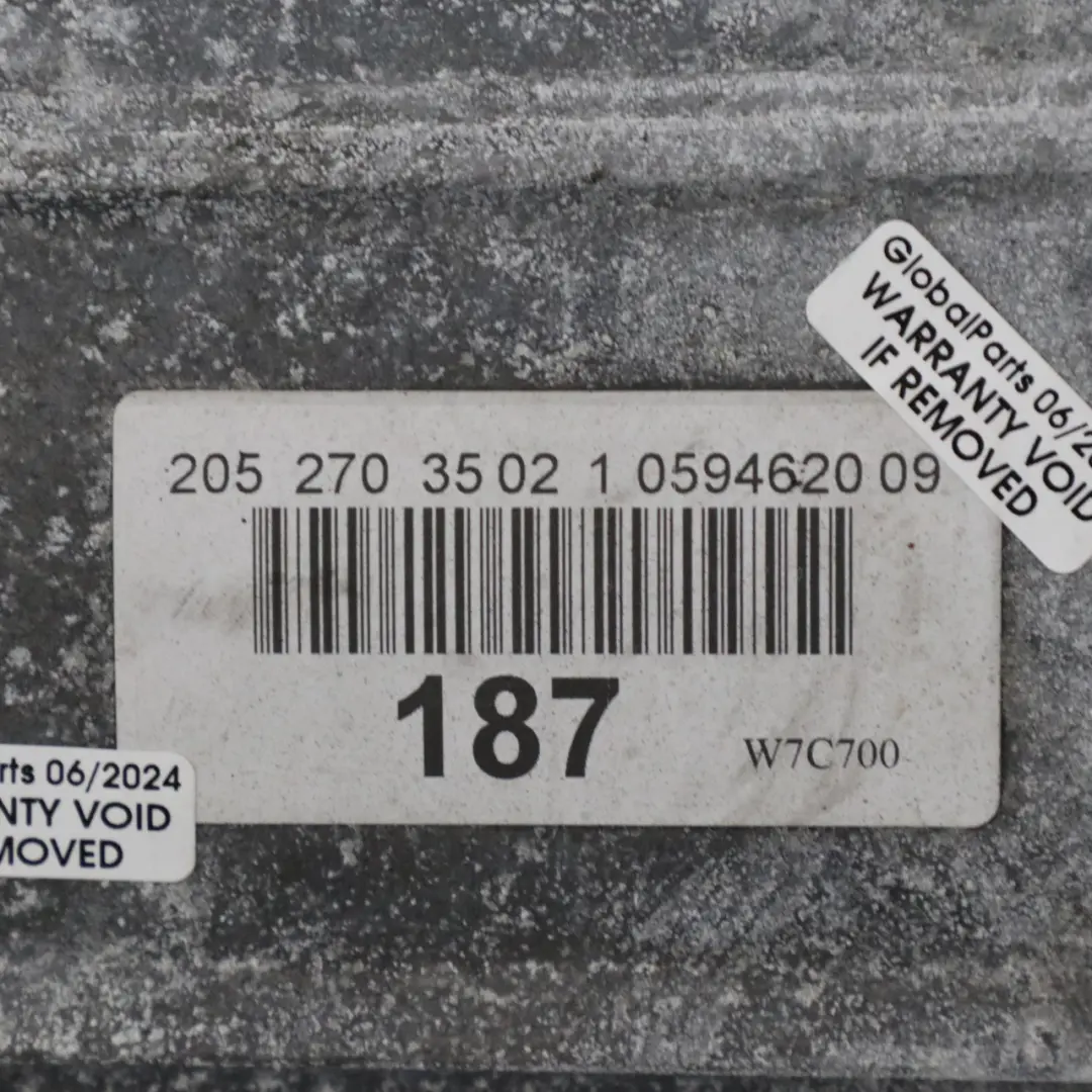 Mercedes W205 Caja de Cambios Automática 722993 722.993 A2052703502 GARANTÍA - SKU A2052704802 - Número de pieza A2052704802