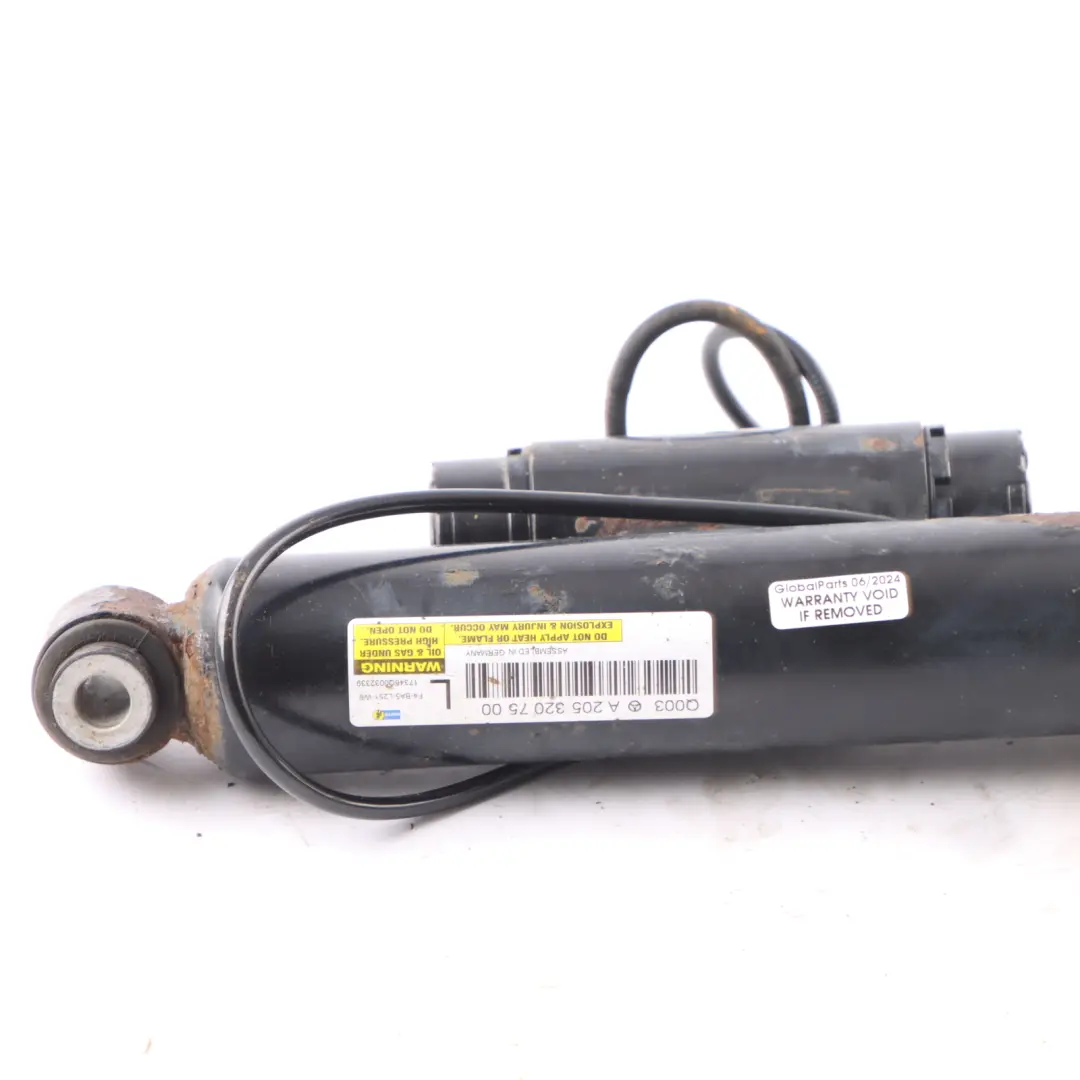 Strut Rear Left N/S Suspension Shock Absorber to Mercedes W205 Spring with Part number A2053203500 Mercedes W205 Spring Strut Rear Left N/S Suspension Shock Absorber - SKU A2053207500 - Part number A2053203500