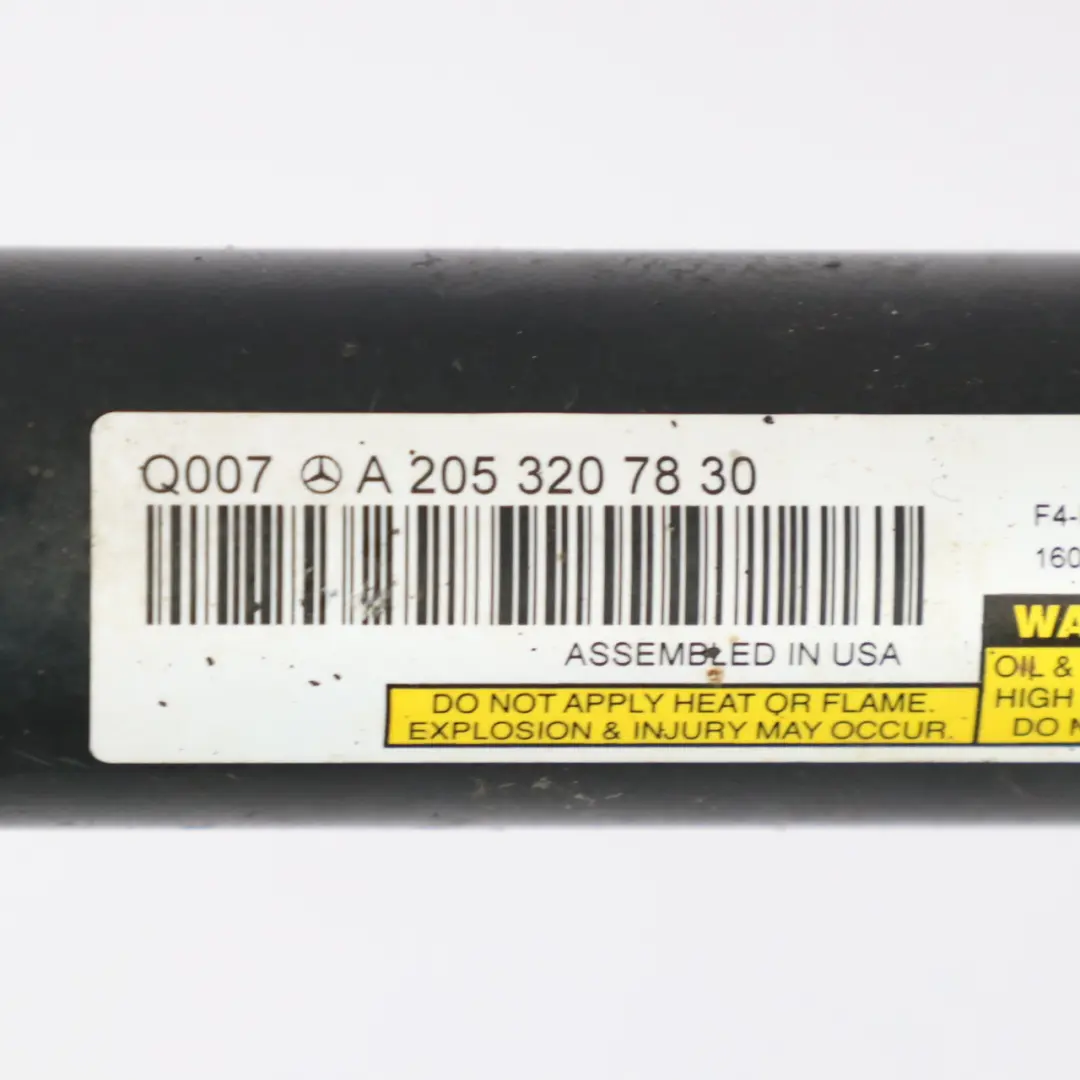 Amortiguador Suspensión Trasera Derecha Izquierda para Mercedes W205 con número de pieza A2053207830 Mercedes W205 Amortiguador Suspensión Trasera Derecha Izquierda - SKU A2053207830 - Número de pieza A2053207830