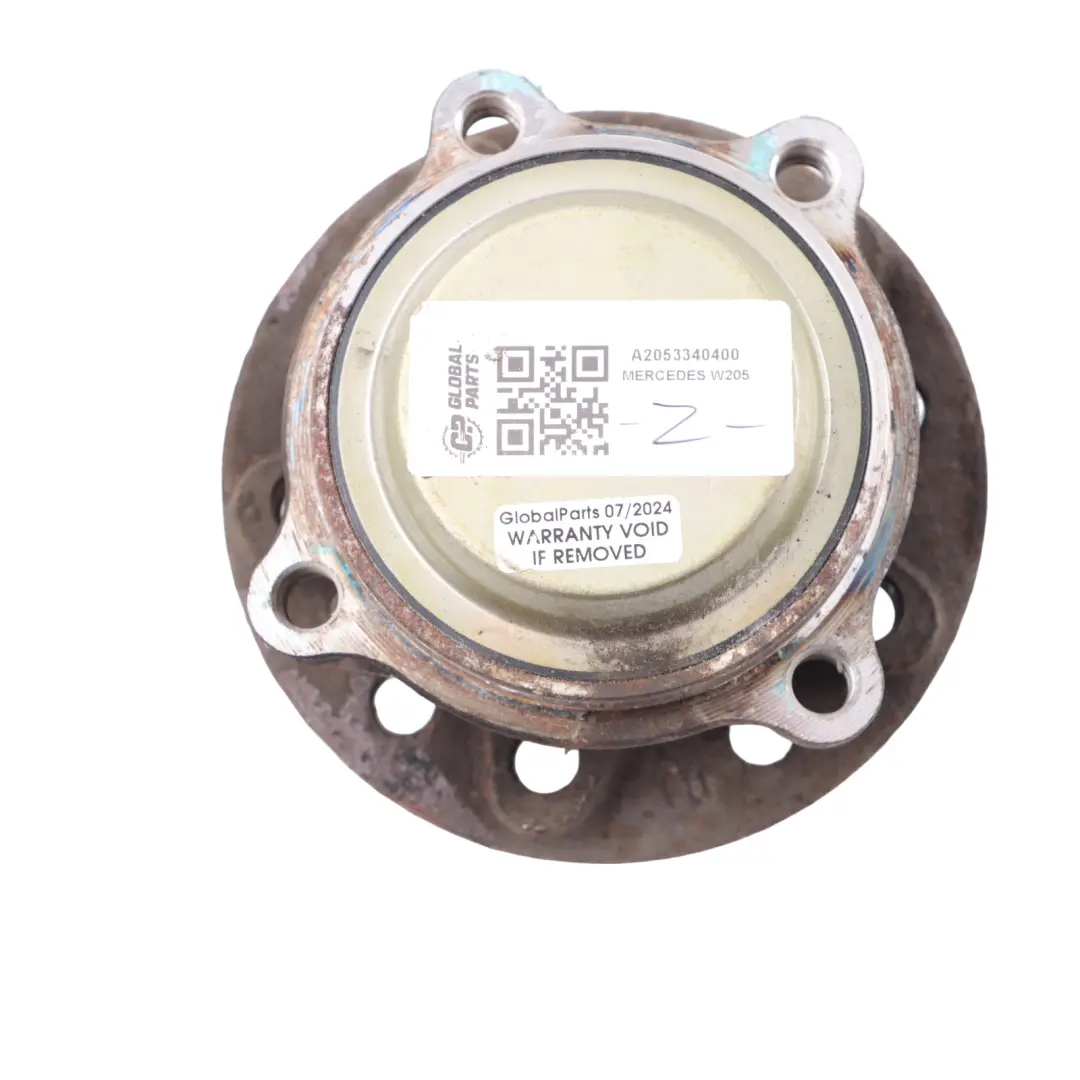 Cojinete de cubo de rueda delantero izquierdo Mercedes W205 para con número de pieza A2053340400 Cojinete de cubo de rueda delantero izquierdo Mercedes W205 - SKU A2053340400 - Número de pieza A2053340400