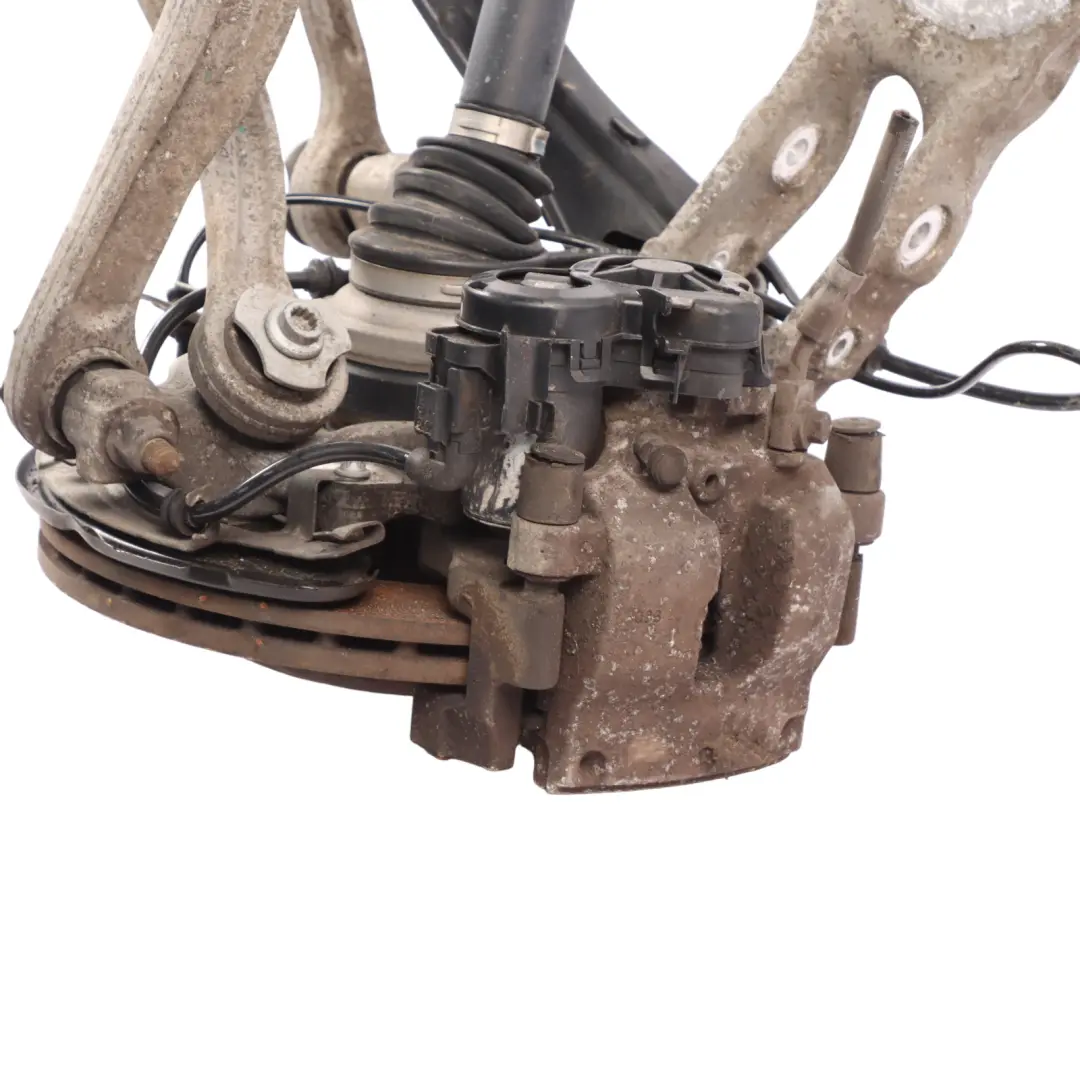 Mercedes W205 C350 e Rear Left N/S Suspension Leg Brake Disc Wheel Hub Carrier - SKU A2053500141-6 - Part number A2053500141