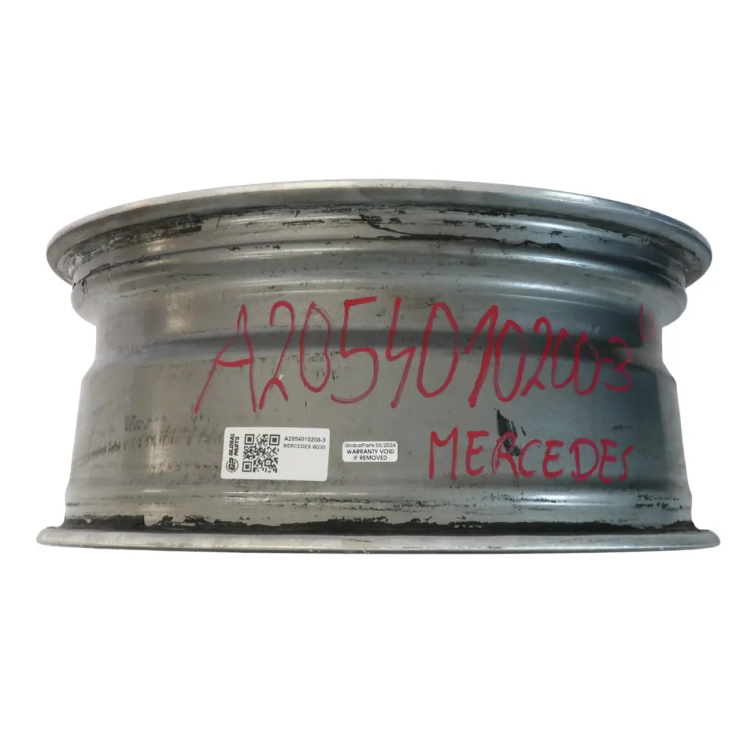 Mercedes W205 Alloy Wheel Rim 5 Double Spoke 17" 7J ET:48,5 - SKU A2054010200-3 - Part number A2054010200