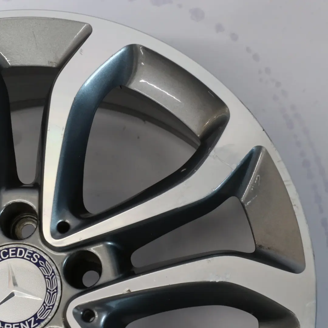 Mercedes W205 Alloy Wheel Rim 5 Double Spoke 17" 7J ET:48,5 - SKU A2054010200-3 - Part number A2054010200