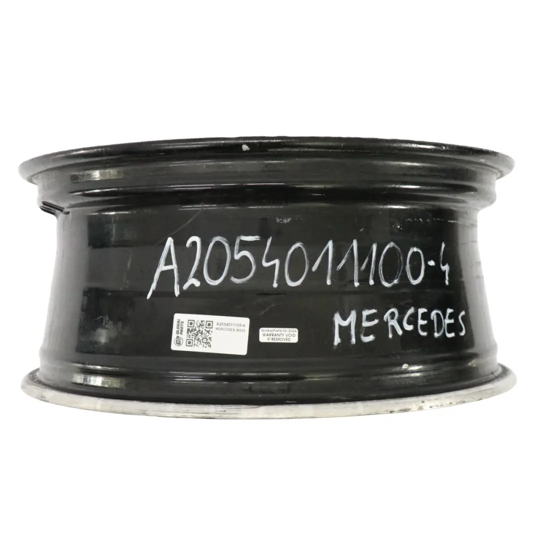 Mercedes W205 Schwarz AMG Leicht Metall Rad Felge 18" 7,5J ET:44 - SKU A2054011100-4 - Teilenummer A2054011100