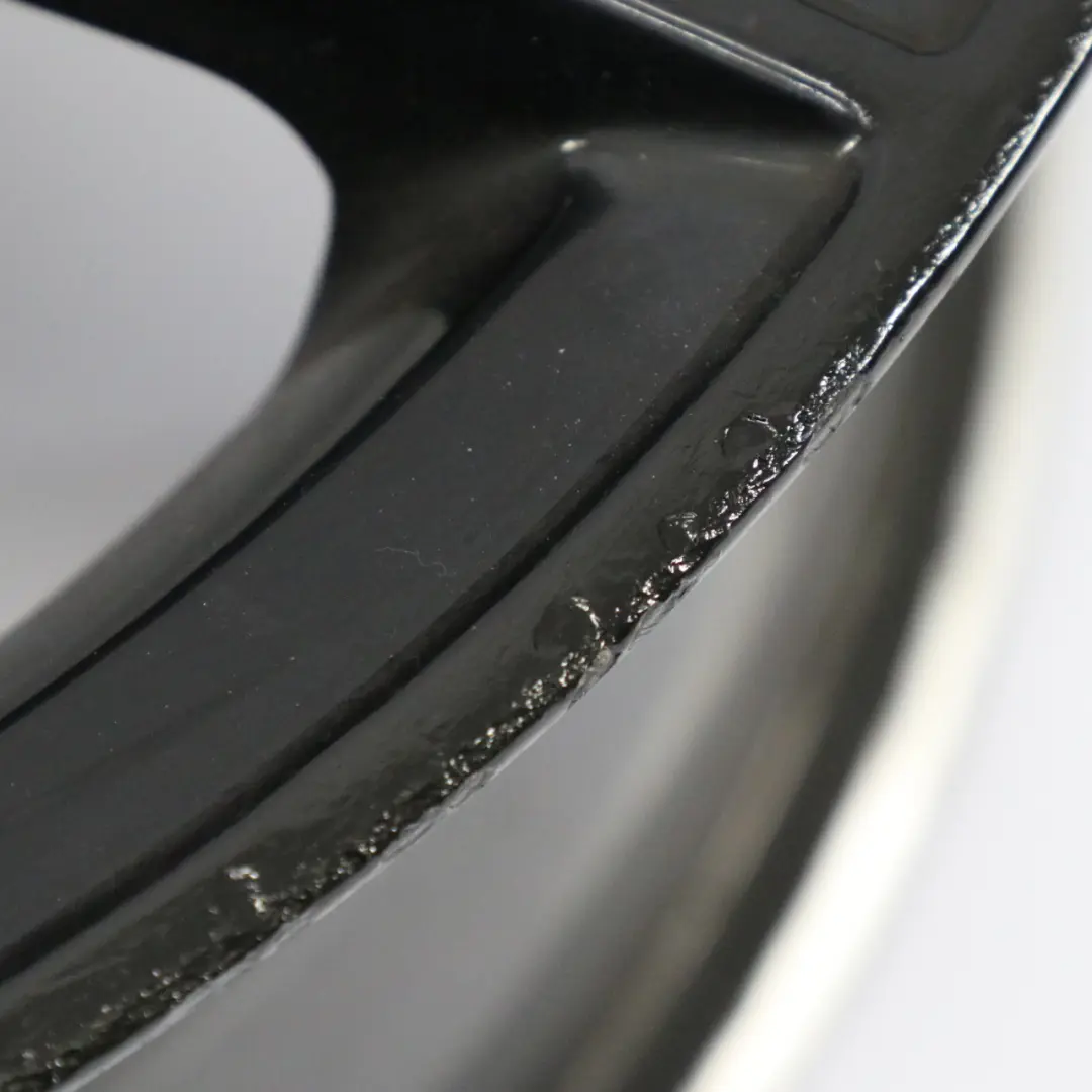 Mercedes W205 Black AMG Alloy Wheel Rim 5 Spoke 18" 7,5J ET:44 - SKU A2054011100-4 - Part number A2054011100