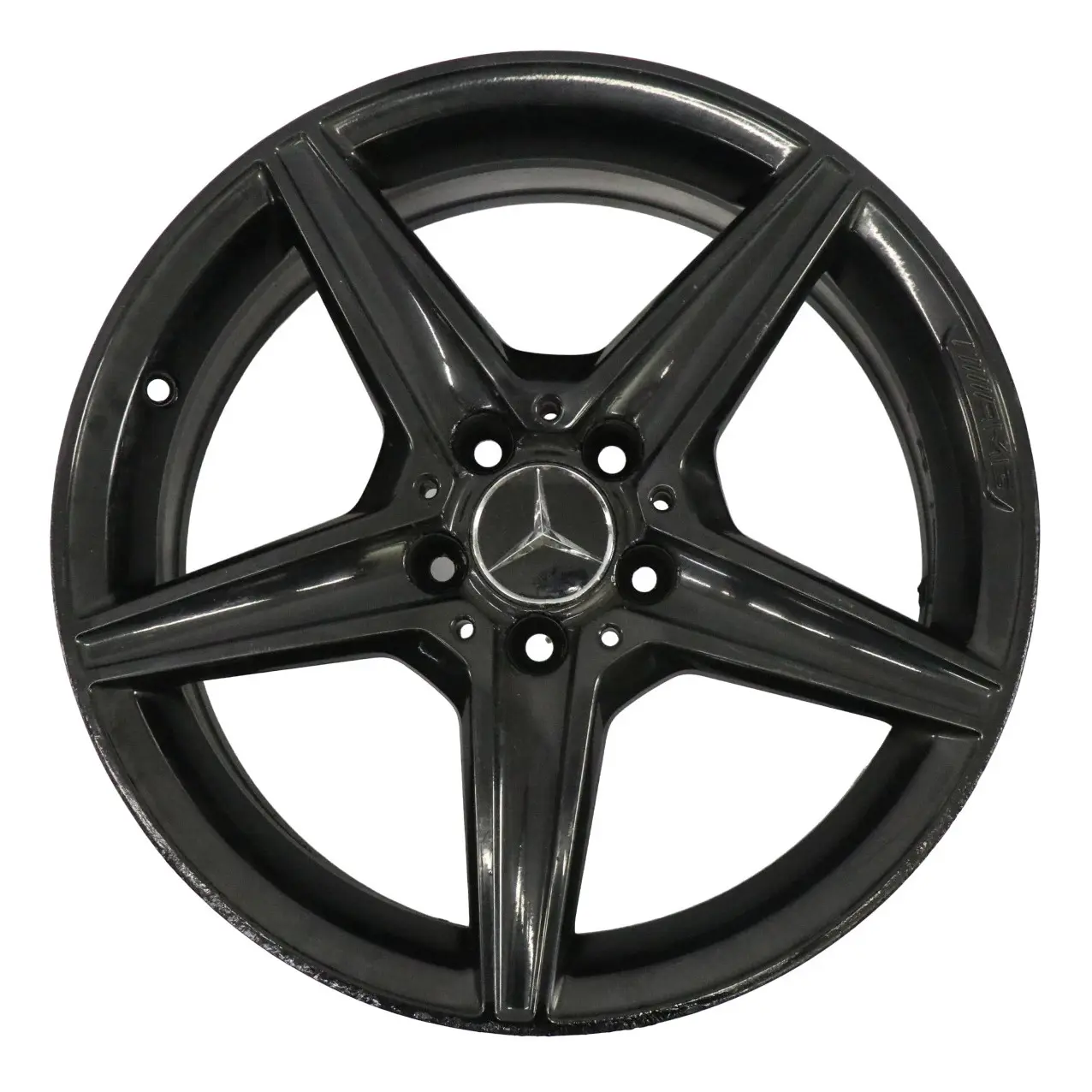 Mercedes W205 Nero AMG Cerchio in Lega 5 Razze 18" 7,5J ET:44 A2054011100