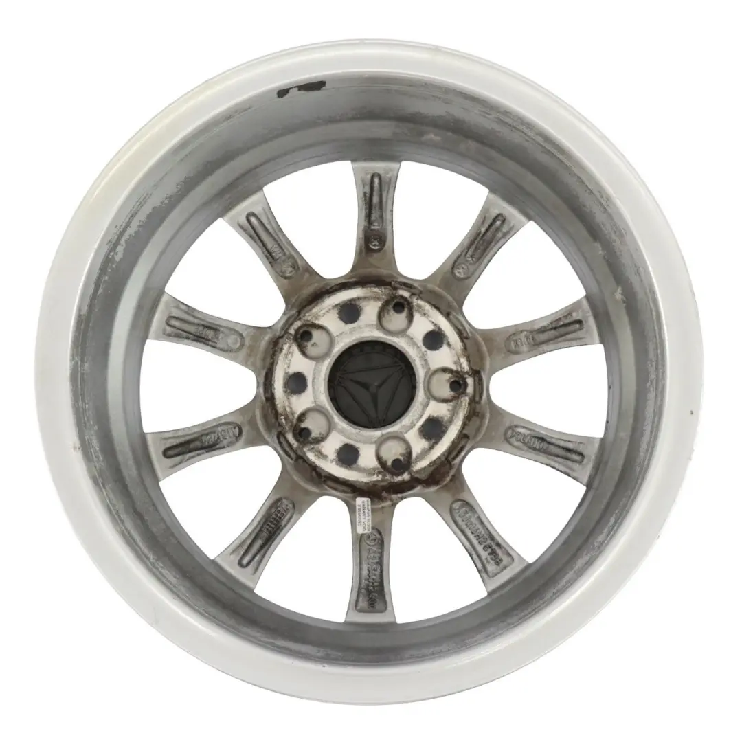 Mercedes W205 Srebrna Felga Aluminiowa 16'' 6,5J ET:38 - SKU A2054012400-2 - Numer Części A2054012400