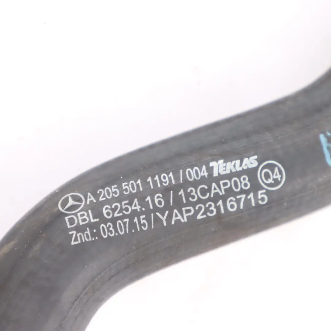 Mercedes W205 Water Hose Engine Cooling Coolant Pipe Line Tube - SKU A2055011191 - Part number A2055011191