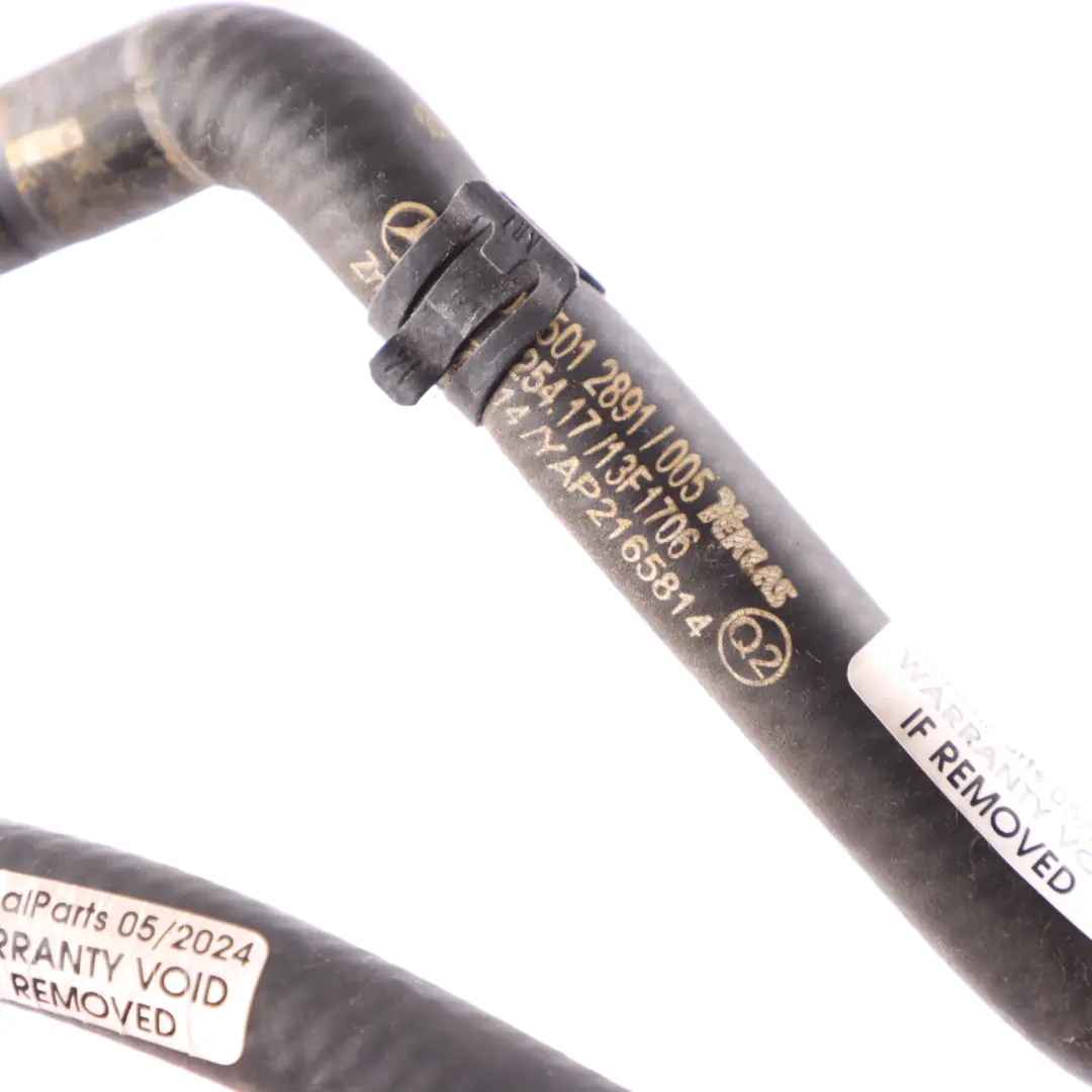  Coolant Hose Mercedes W205 Diesel M626 OM651 AdBlue Cooling Feed Return Line - SKU A2055012891-1 - Part number A2055012891