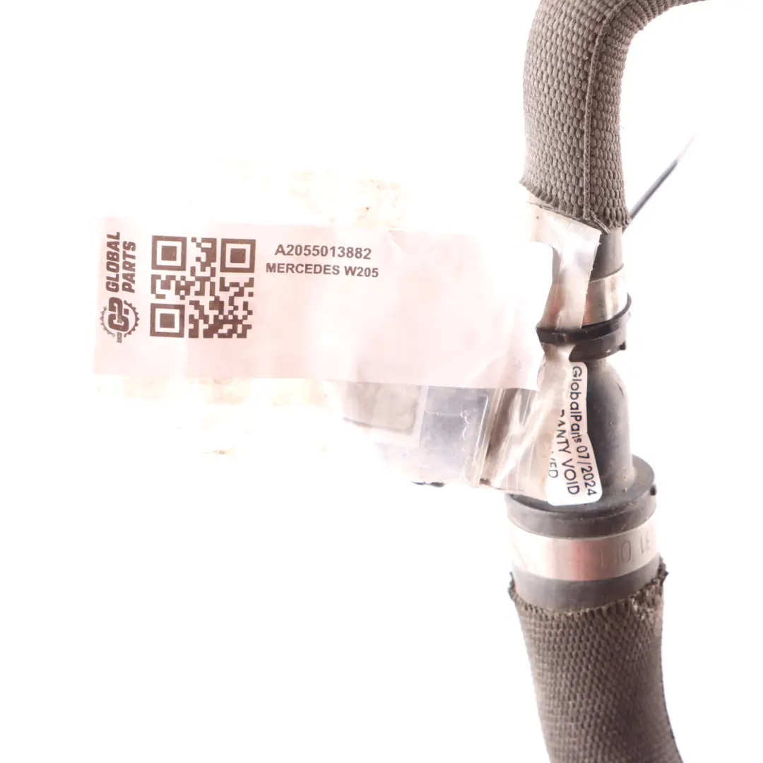 Water Coolant Pipe Cooling Hose Line to Mercedes S205 W205 Engine with Part number A2055013882 Mercedes S205 W205 Engine Water Coolant Pipe Cooling Hose Line - SKU A2055013882 - Part number A2055013882