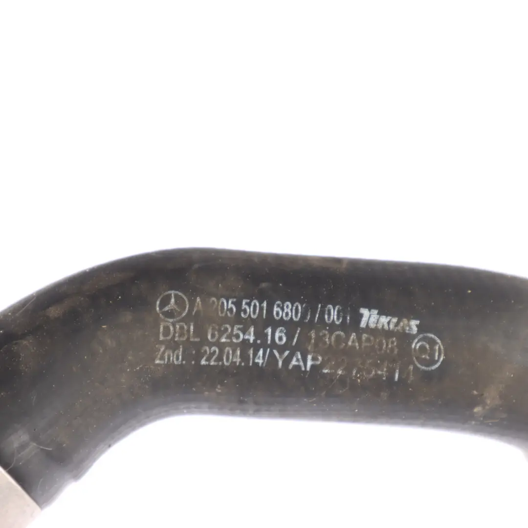 Water Cooling Pipe Coolant Hose Line to Mercedes W205 with Part number A2055016800 Mercedes W205 Water Cooling Pipe Coolant Hose Line - SKU A2055016800 - Part number A2055016800