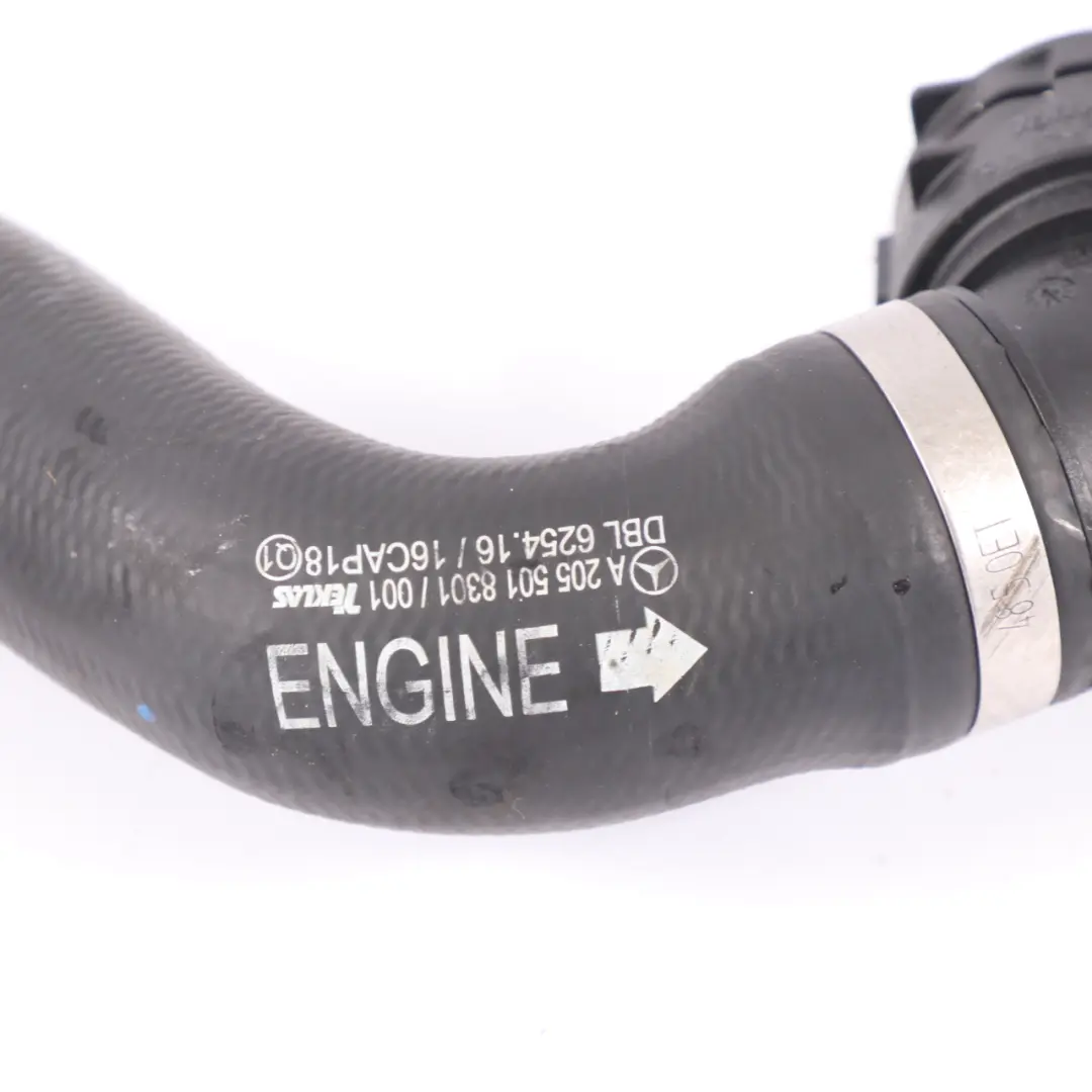 Water Pipe Line Cooling Coolant Hose to Mercedes W205 Intercooler with Part number A2055018301 Mercedes W205 Intercooler Water Pipe Line Cooling Coolant Hose - SKU A2055018301 - Part number A2055018301