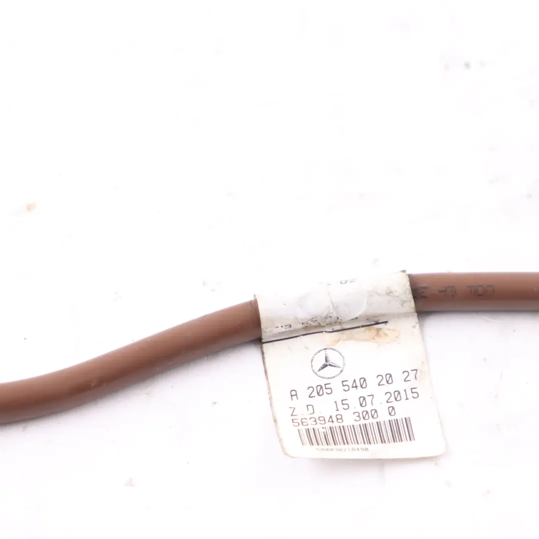 Mercedes W205 Hybrid Cable Battery Lead Negative Black Wire Wiring - SKU A2055402027 - Part number A2055402027