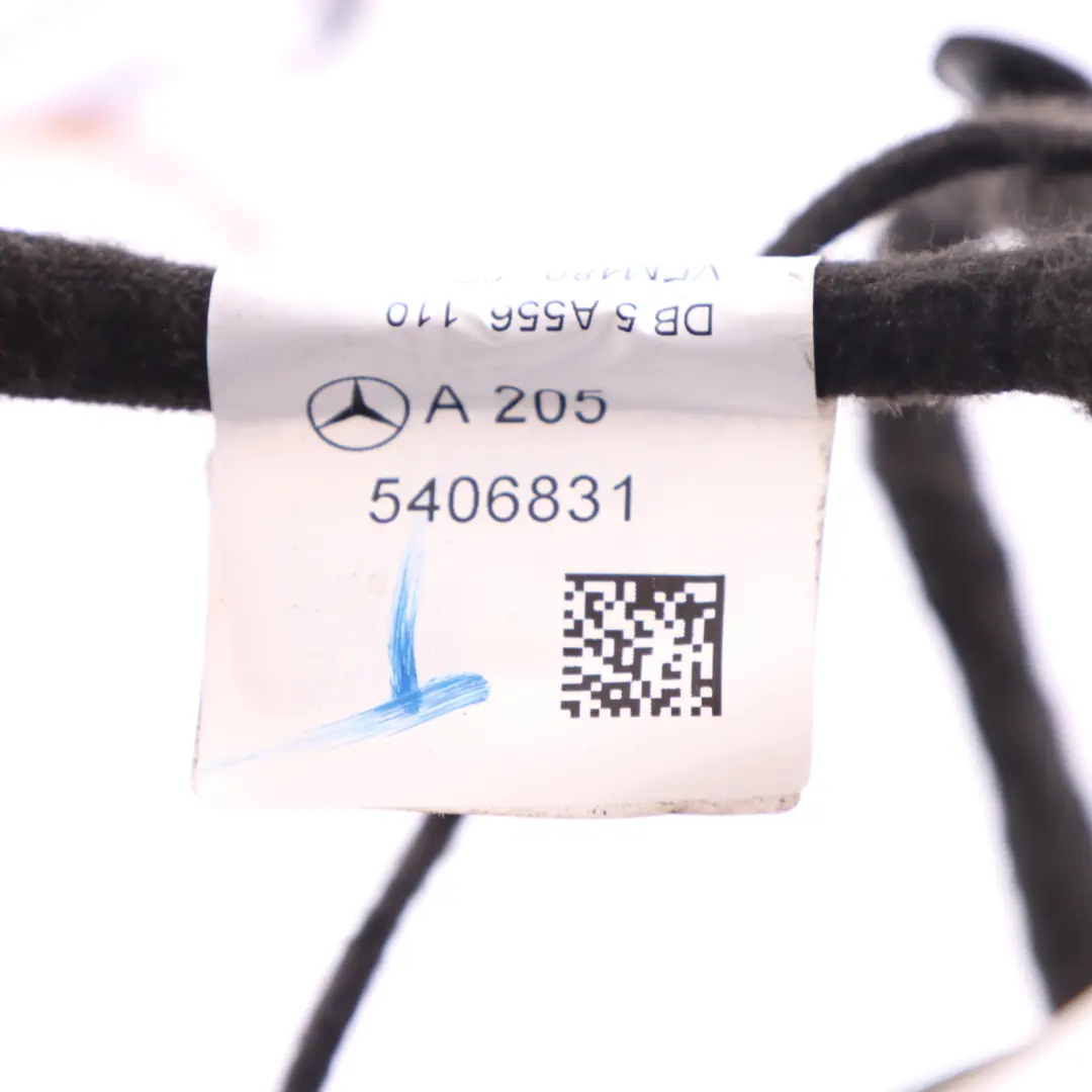Door Wiring Mercedes A205 Pasenger Side Door N/S Harness Loom to with Part number A2055406831 Door Wiring Mercedes A205 Pasenger Side Door N/S Harness Loom - SKU A2055406831 - Part number A2055406831