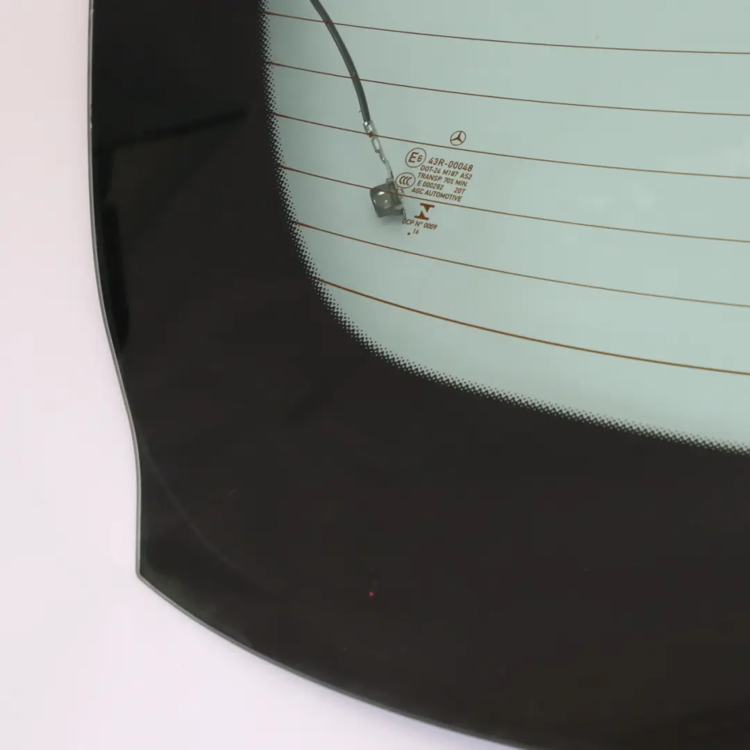 Window Windshield Glass Glazing AS2 to Mercedes C205 Coupe Rear with Part number A2056700780 Mercedes C205 Coupe Rear Window Windshield Glass Glazing AS2 - SKU A2056700780 - Part number A2056700780