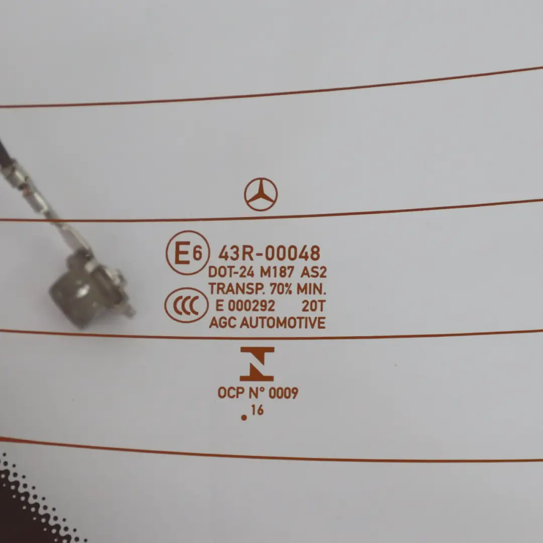 Mercedes C205 Coupe Szyba Karoseryjna Tylna AS2 - SKU A2056700780 - Numer Części A2056700780