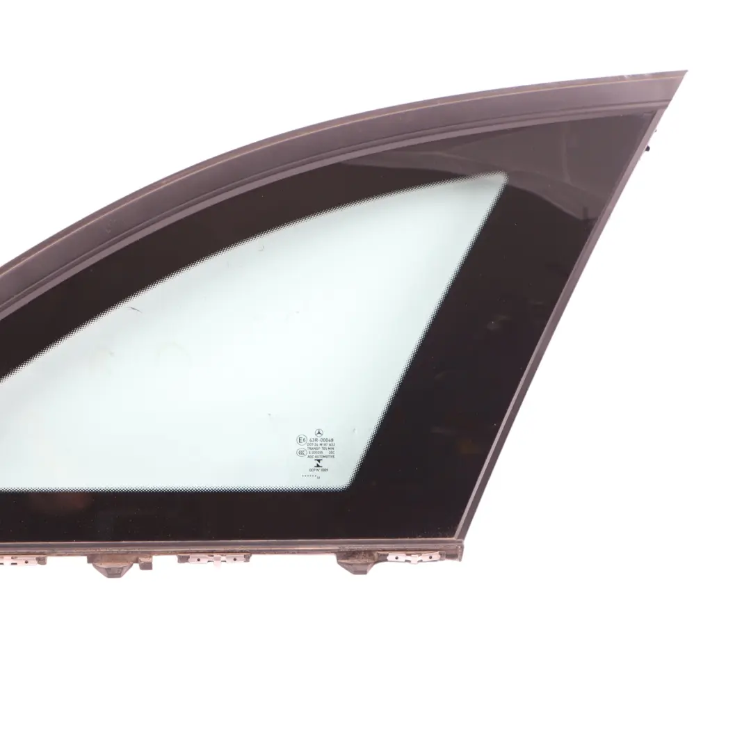 Side Fixed Window Rear Right O/S Green AS2 to Mercedes S205 Estate with Part number A2056701412 Mercedes S205 Estate Side Fixed Window Rear Right O/S Green AS2 - SKU A2056701412 - Part number A2056701412