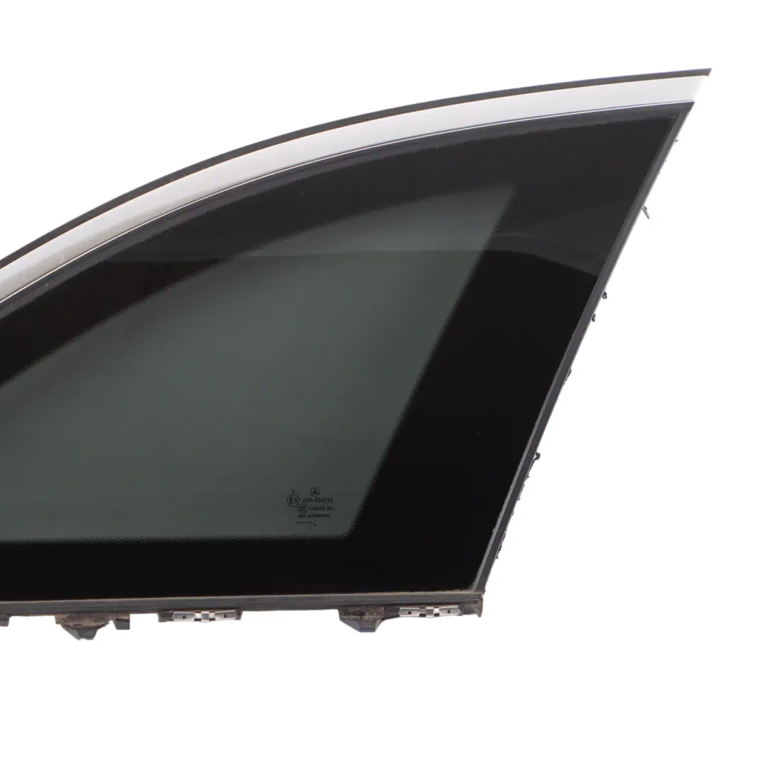 Mercedes W205 S205 Side Window Rear Right O/S Fixed Triangle Glass - SKU A2056702412 - Part number A2056702412