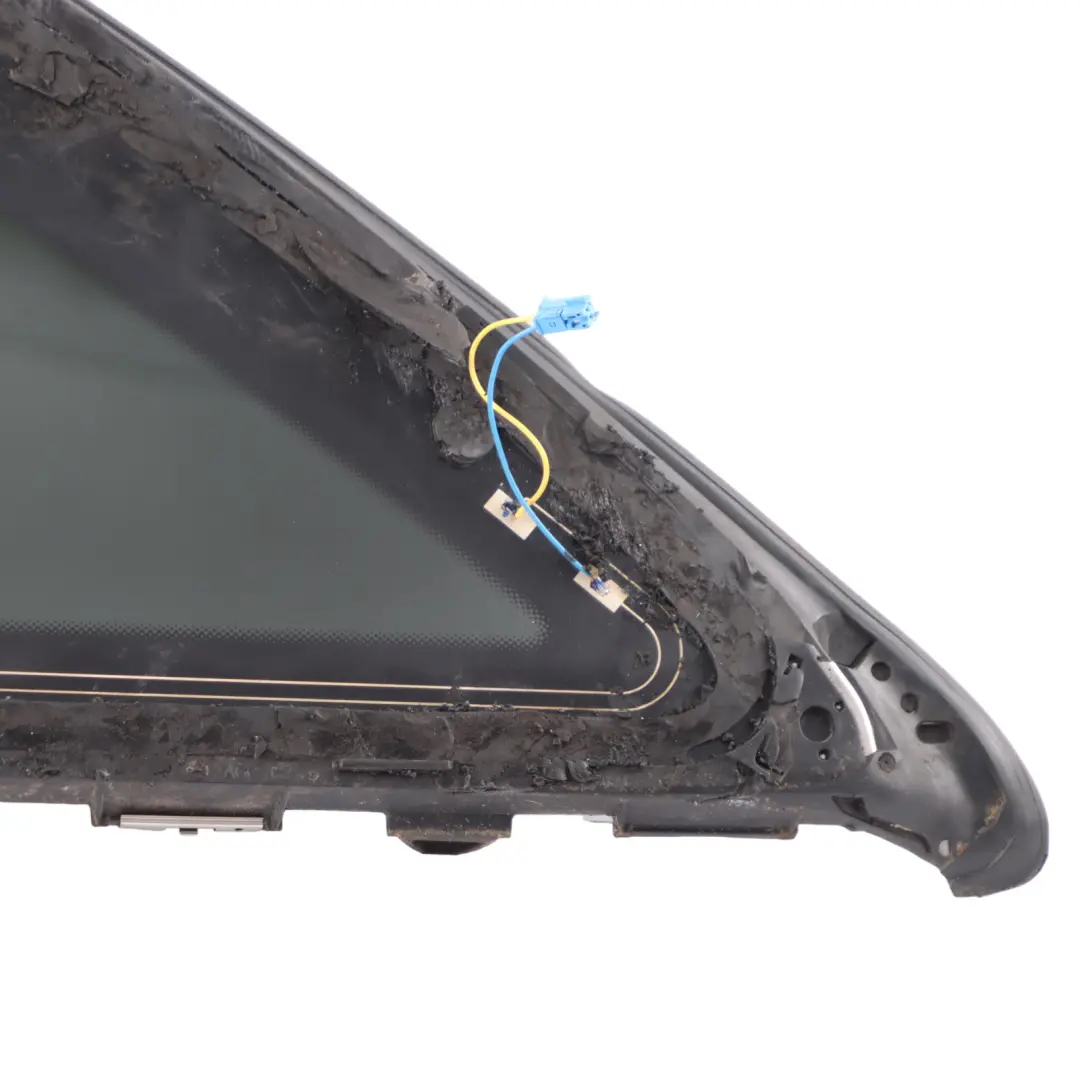 Side Window Rear Right O/S Fixed Triangle Glass to Mercedes W205 S205 with Part number A2056702412 Mercedes W205 S205 Side Window Rear Right O/S Fixed Triangle Glass - SKU A2056702412 - Part number A2056702412