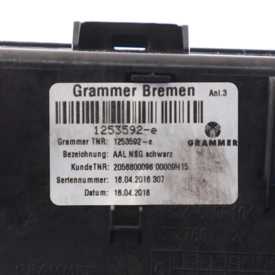Mercedes W205 Centre Console Armrest Storage Trim Black - SKU A2056800096 - Part number A2056800096