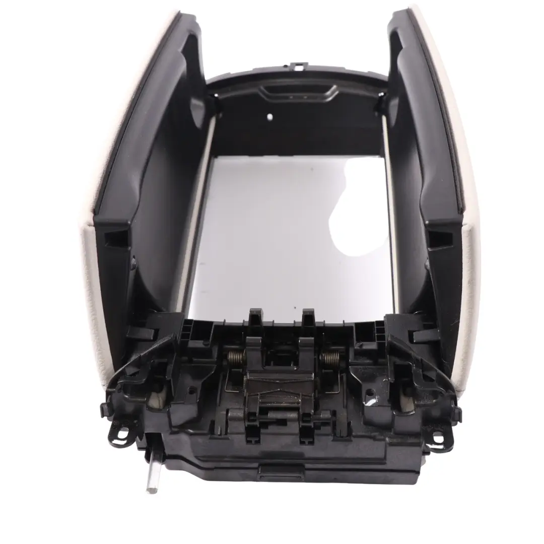 Mercedes W205 Centre Console Armrest Storage Split Slide Tray Beige - SKU A2056800796-1 - Part number A2056800796