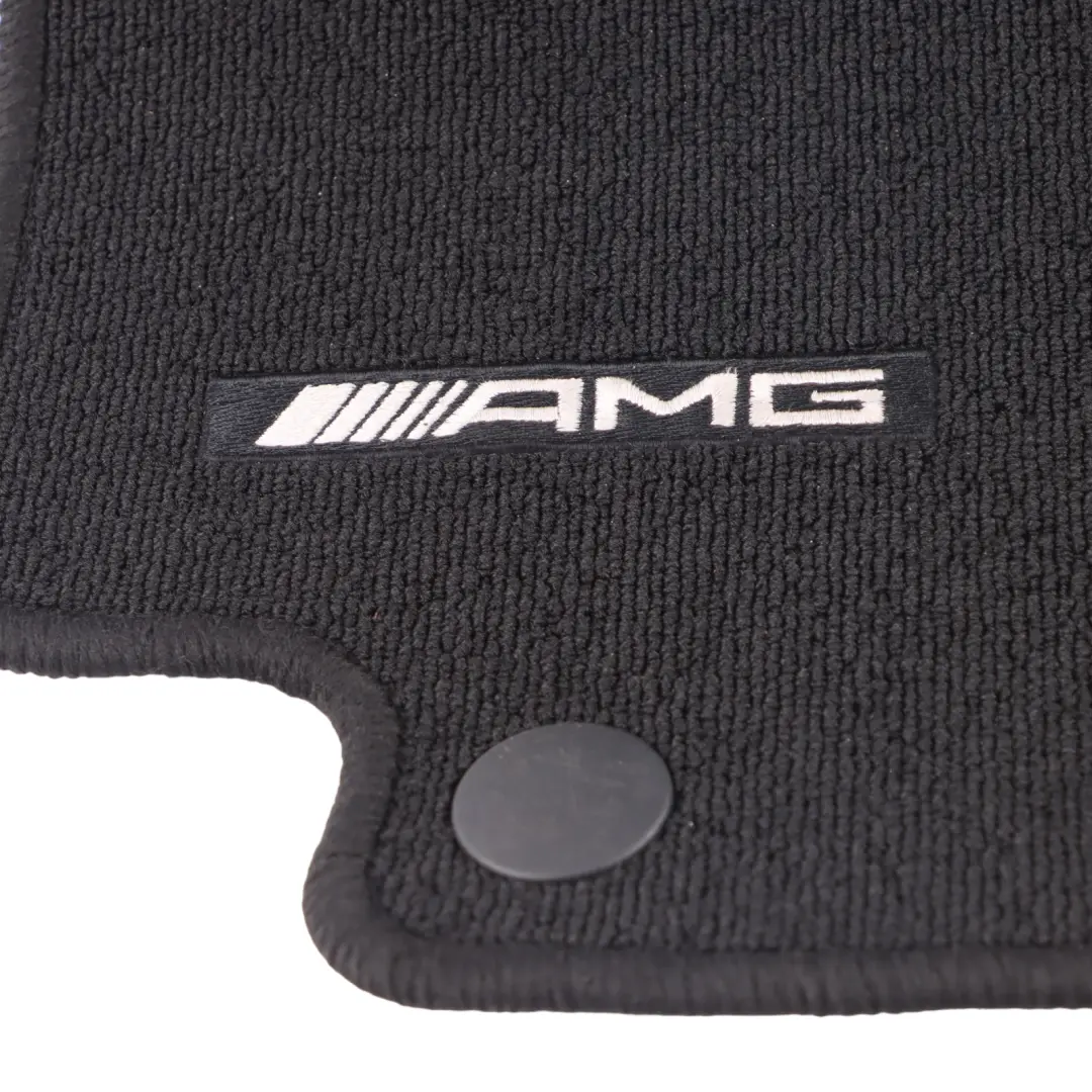 Carpet Floor Mats Front Set to Mercedes C205 with Part number A2056802601 Mercedes C205 Carpet Floor Mats Front Set - SKU A2056802601 - Part number A2056802601