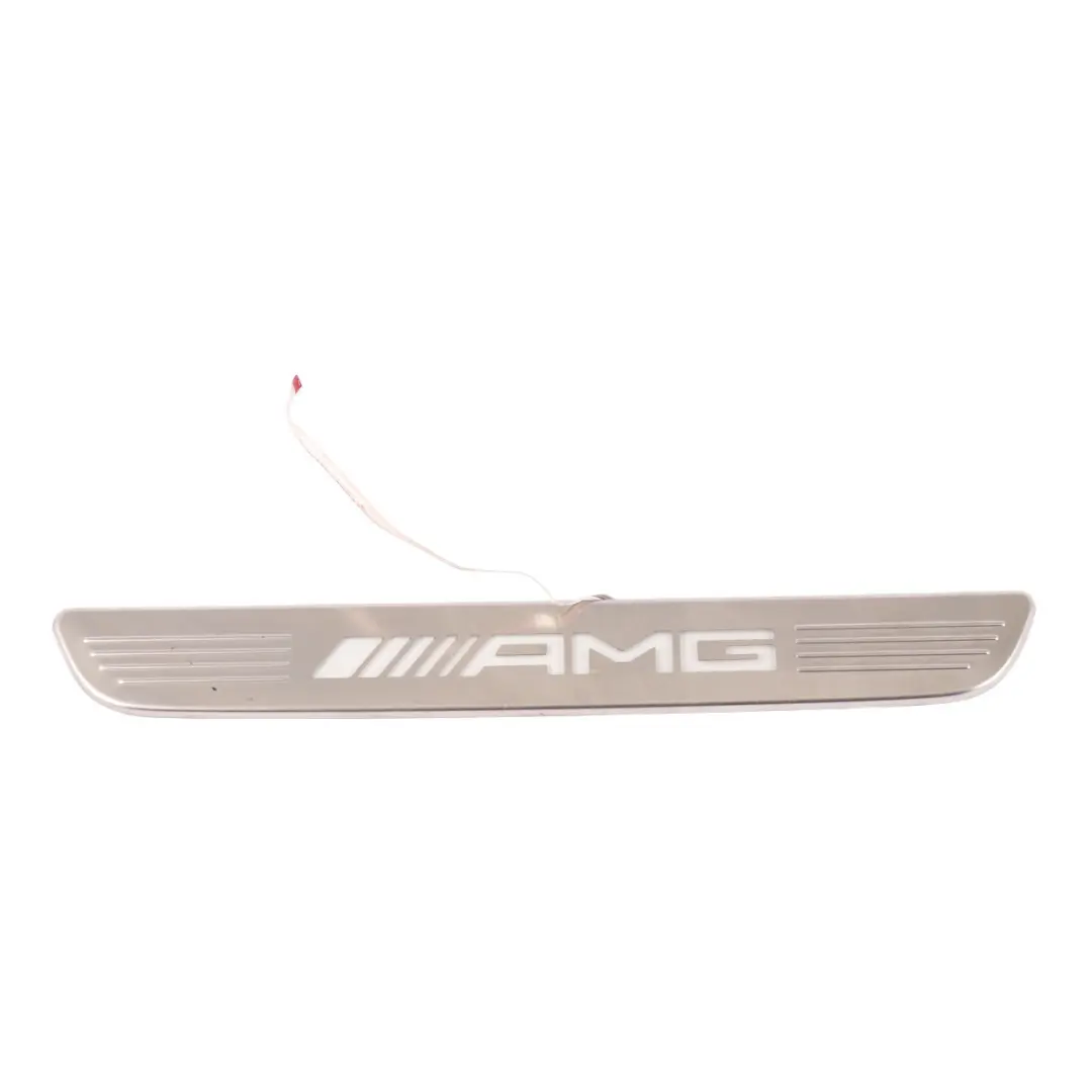 Entrance Cover Mercedes W205 C253 Front Right O/S Trim AMG Door Sill to with Part number A2056802812 Entrance Cover Mercedes W205 C253 Front Right O/S Trim AMG Door Sill - SKU A2056802812-1 - Part number A2056802812