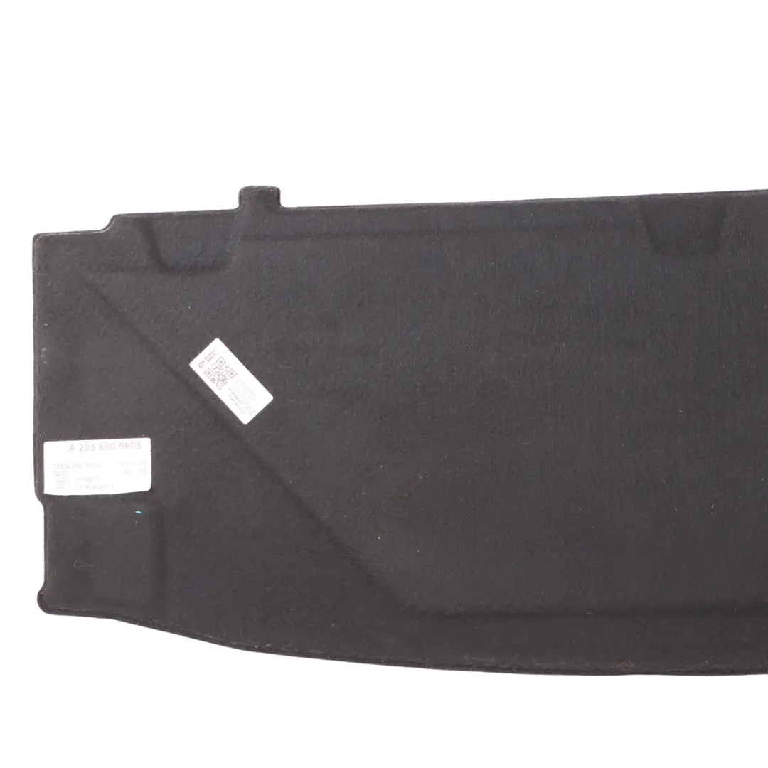 Wykładzina Podłogi Bagażnika Czarna do Mercedes W205 o numerze A2056805605 Mercedes W205 Wykładzina Podłogi Bagażnika Czarna - SKU A2056805605 - Numer Części A2056805605