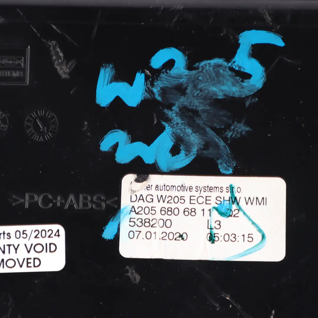 Centre Console Trim Assembly Interior Trim to Mercedes W205 with Part number A2056806811 Mercedes W205 Centre Console Trim Assembly Interior Trim - SKU A2056806811 - Part number A2056806811