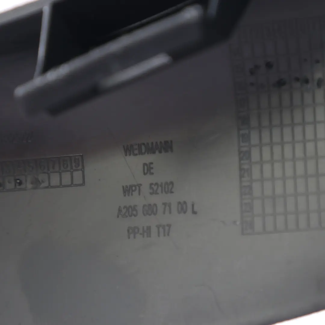 Coupé Seuil Porte Gauche Cache Entrée Garniture pour Mercedes C205 à propos du numéro de pièce A2056807100 Mercedes C205 Coupé Seuil Porte Gauche Cache Entrée Garniture - SKU A2056807100 - Numéro de pièce A2056807100