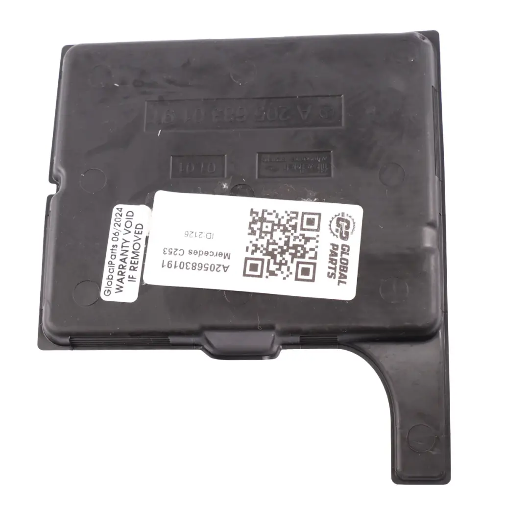 Mercedes W205 Vaschetta portaoggetti Console Centrale Inserto Gomma - SKU A2056830191 - Numero di parte A2056830191