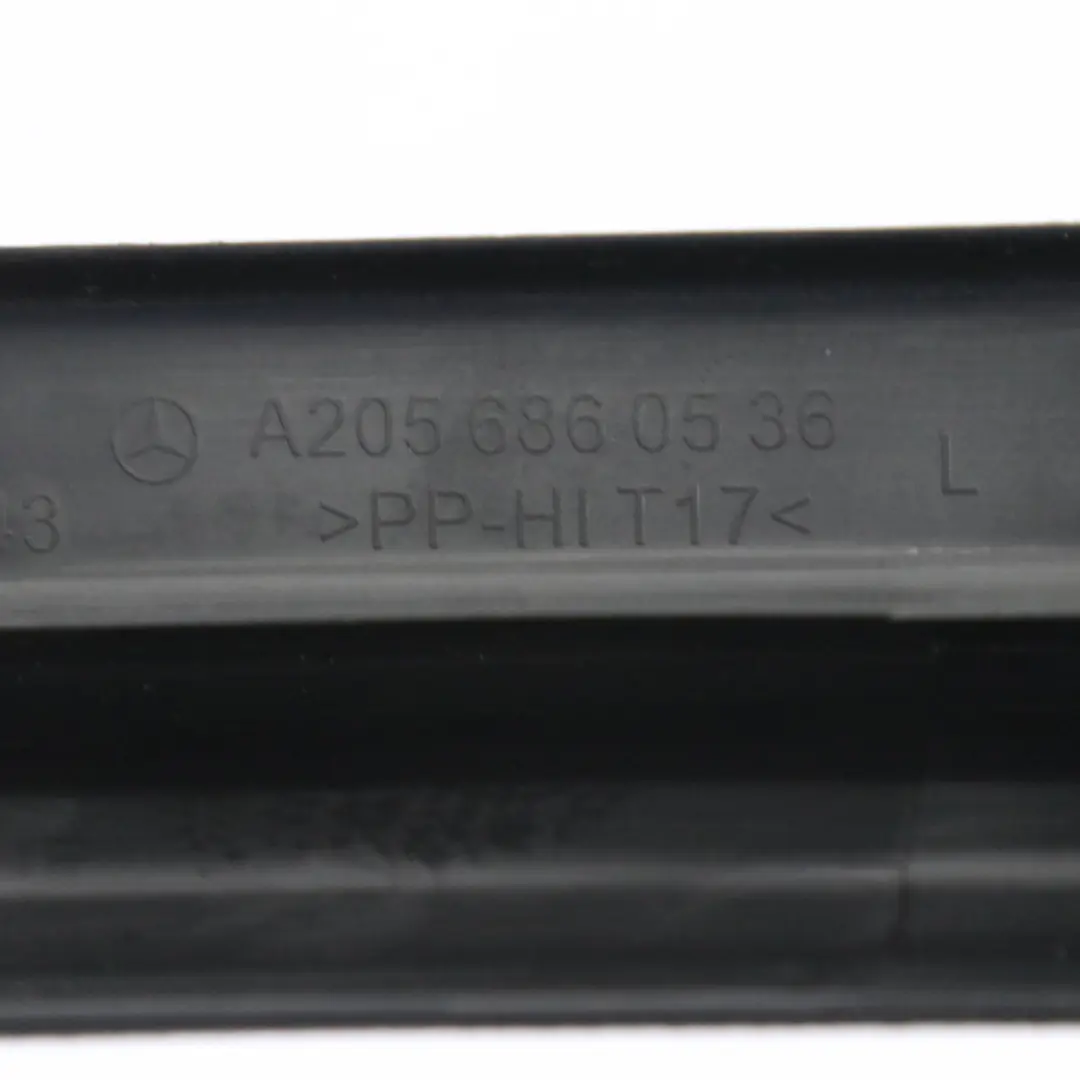 Mercedes W205 Door Sill Front Left N/S Trim Entrance Cover Panel - SKU A2056860536 - Part number A2056860536
