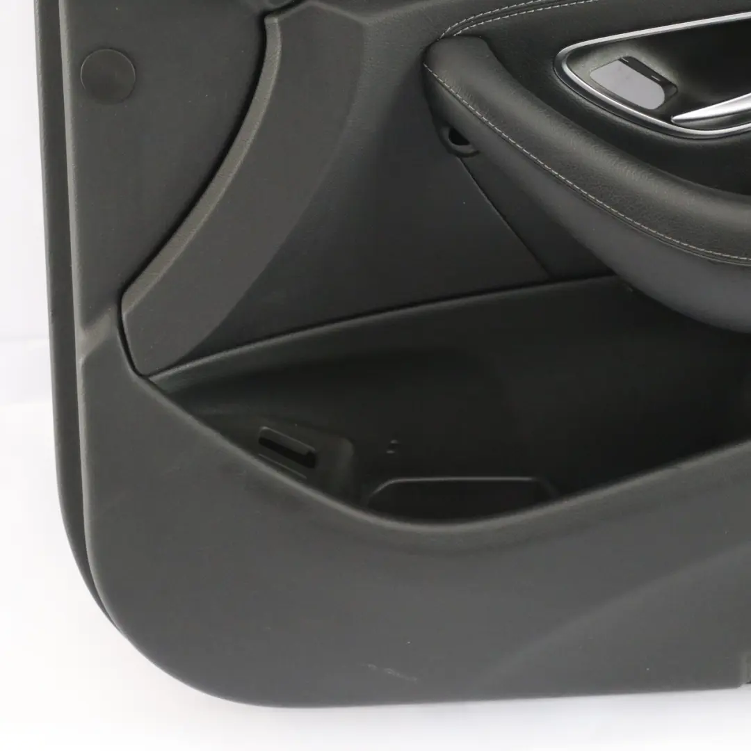 Door Card Front Right O/S Trim Panel Cover Leather Black to Mercedes GLC X253 with Part number A2056880000 Mercedes GLC X253 Door Card Front Right O/S Trim Panel Cover Leather Black - SKU rhd-A2537203804-1 - Part number A2056880000