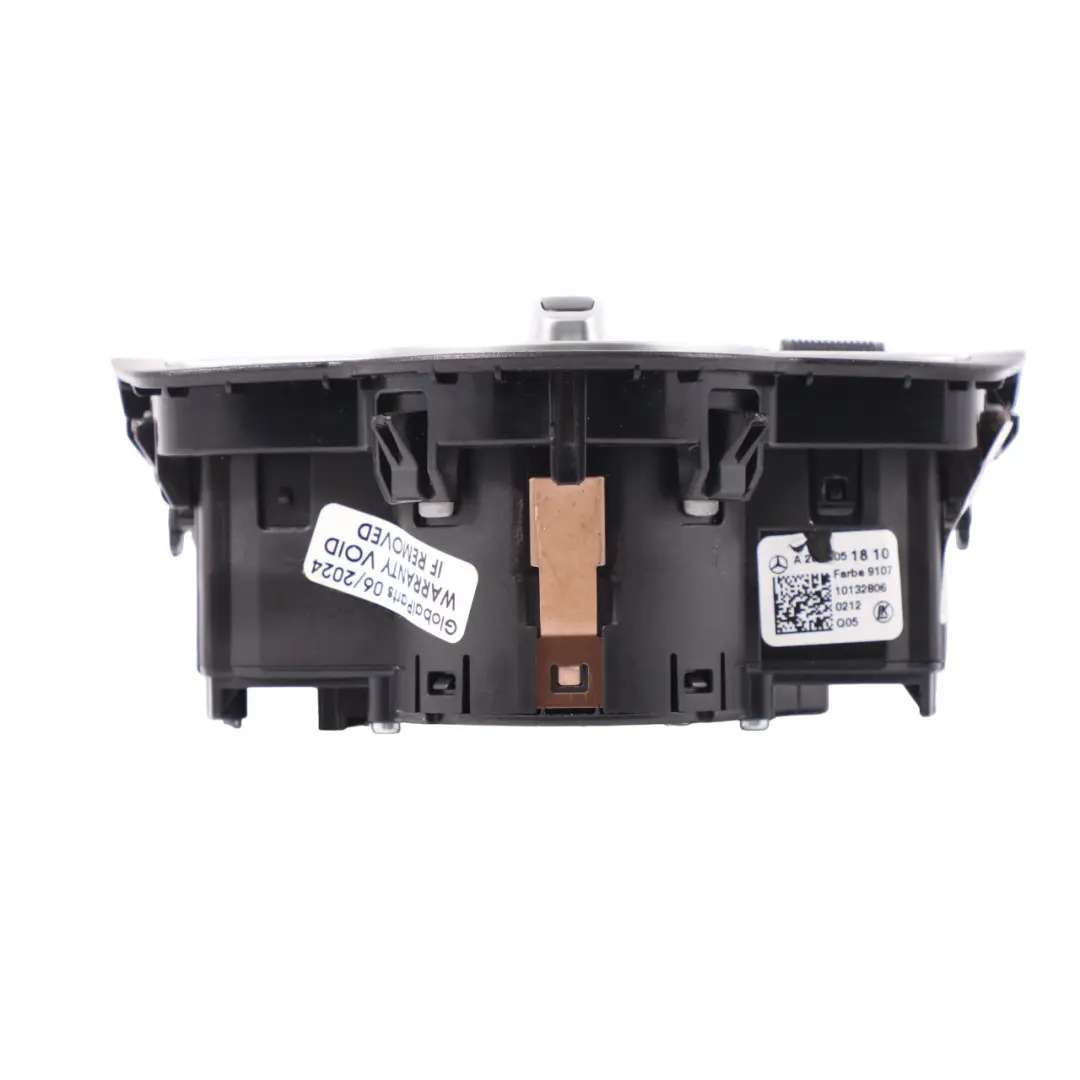 Interrupteur de lumière Unité de contrôle des Panneau pour Mercedes W205 à propos du numéro de pièce A2056880000 Mercedes W205 Interrupteur de lumière Unité de contrôle des Panneau - SKU A2056880000-2 - Numéro de pièce A2056880000