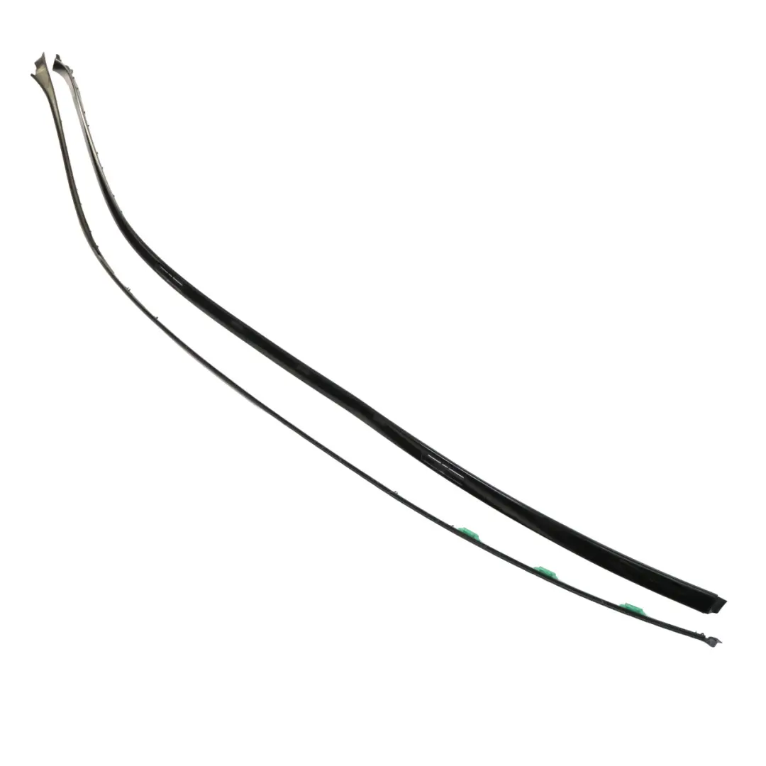 Striscia del tetto a sinistra destra modanatura striscia Set nero Mercedes W205 - SKU A2056900182 - Numero di parte A2056900182