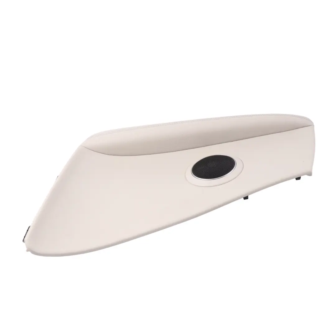 Tapa Altavoz Trasero Derecho Embellecedor Cuero Beige para Mercedes C205 con número de pieza A2056900402 Mercedes C205 Tapa Altavoz Trasero Derecho Embellecedor Cuero Beige - SKU A2056900402-1 - Número de pieza A2056900402