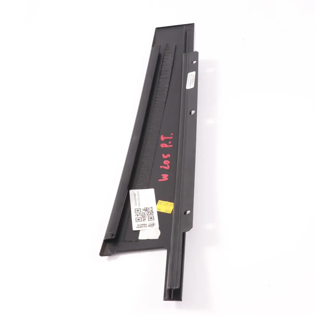 Mercedes W205 B Pillar Cover Porta esterna posteriore destra Trim - SKU A2056900487 - Numero di parte A2056900487