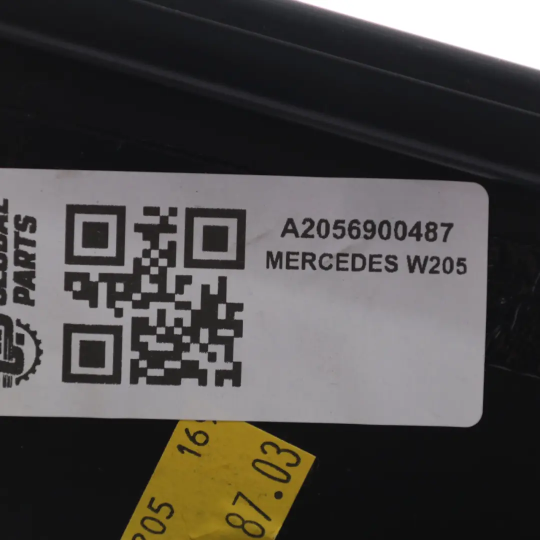 Mercedes W205 Osłona Słupka B Zewnętrzna Drzwi Tylnych Prawych - SKU A2056900487 - Numer Części A2056900487