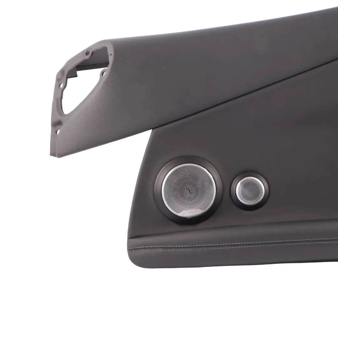 Mercedes A205 Cabrio Door Card Cover Rear Right O/S Trim Panel Black Leather - SKU A2056902000 - Part number A2056902000