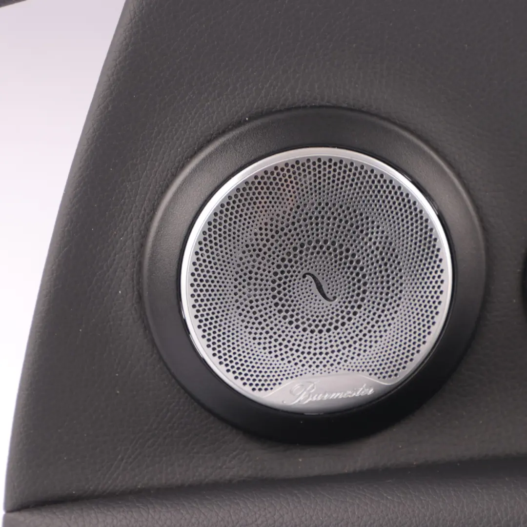 Door Card Cover Rear Right O/S Trim Panel Black Leather to Mercedes A205 Cabrio with Part number A2056902000 Mercedes A205 Cabrio Door Card Cover Rear Right O/S Trim Panel Black Leather - SKU A2056902000 - Part number A2056902000